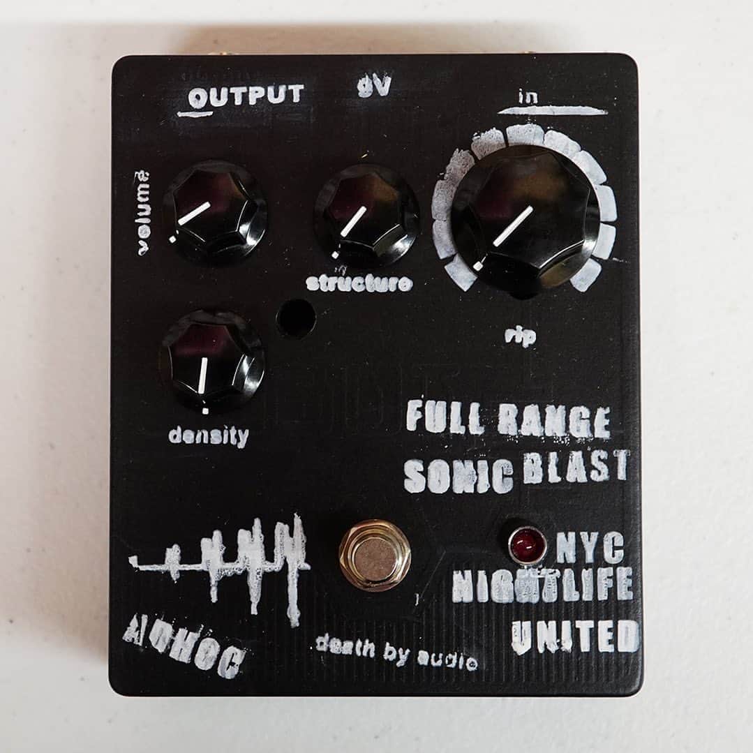 A Place to Bury Strangersのインスタグラム：「The third pedal is up @nycnightlifeunited get it while it lasts! Help support local safe spaces in NYC. Go there and donate now! Even if you don’t get the pedal!」