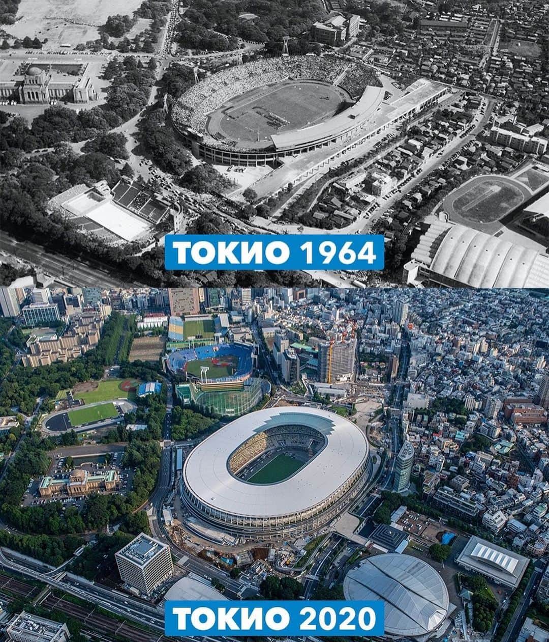 olympiadaさんのインスタグラム写真 - (olympiadaInstagram)「🏟 Олимпийские игры #Tokyo2020 задействуют наследие Игр 1964 года. Так, Национальный стадион построен на том же месте, где находился главный стадион Игр-1964, а Национальный спортивный зал Йойоги, Ниппон Будокан, Конный парк, Токийская столичная гимназия, яхтенная гавань Эносима и тир Асака будут использованы повторно. ⠀ 📸 - Национальный стадион 📸 - Национальный спортивный зал Йойоги 📸 - Яхтенная гавань Эносима ⠀ #Olympics」10月11日 2時12分 - olympia_da