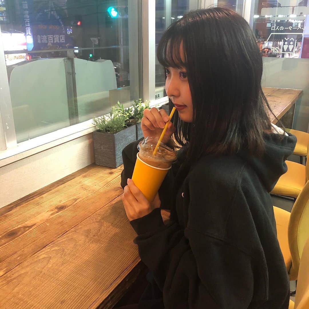 竹村夏音のインスタグラム：「一緒にカフェ巡り行きませんか？🙋🏼‍♀️  #カフェ巡り#新大久保カフェ#東京カフェ巡り#cafebinggo#lfl#cafe#お洒落さん#いいね返し#お洒落な人と繋がりたい#인스타그램#좋아요#카페#카페스타그램#彼女とデートなうに使っていいよ」