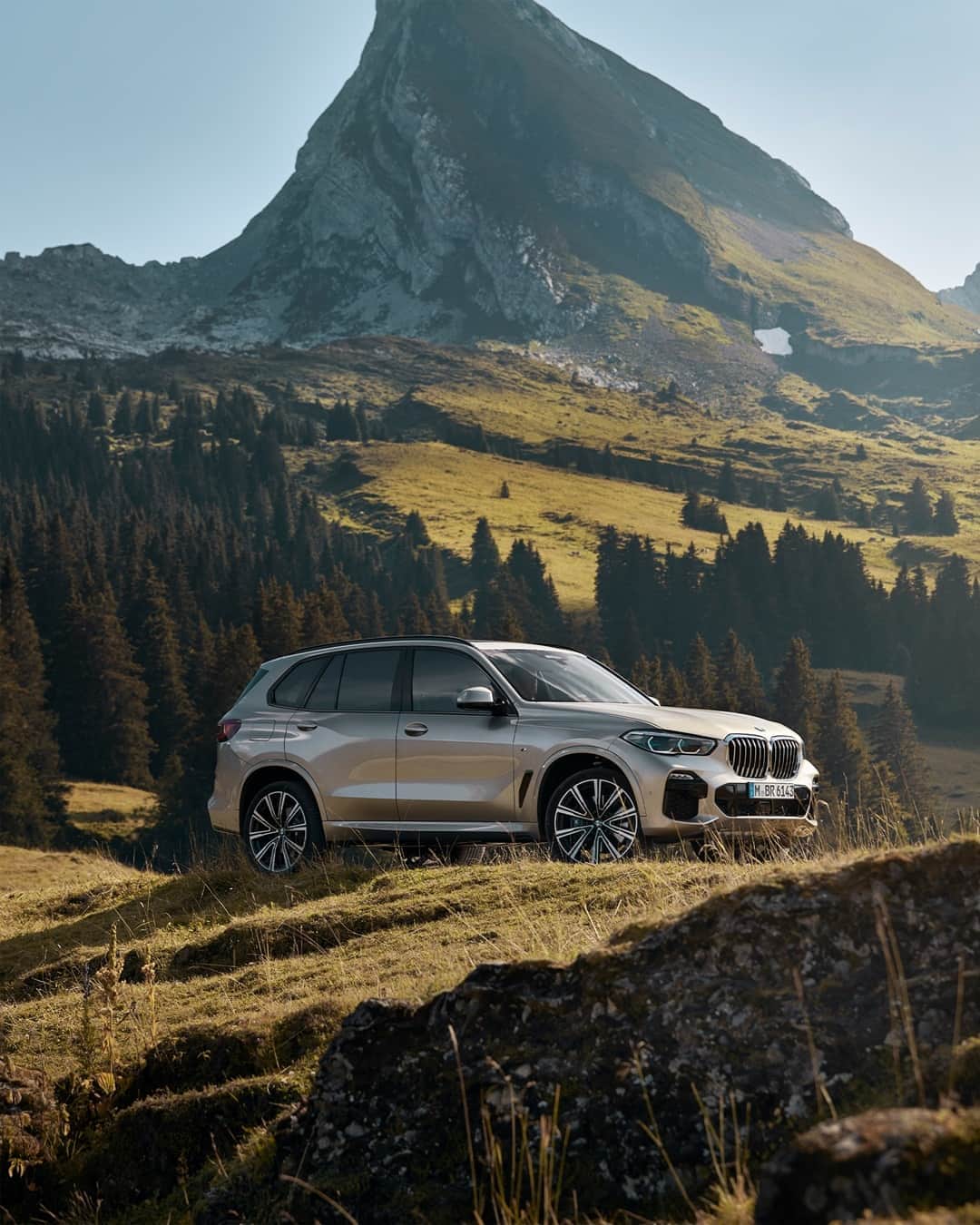 BMWのインスタグラム：「Would you dare to follow me? The BMW X5. #TheX5 #BMW #X5」