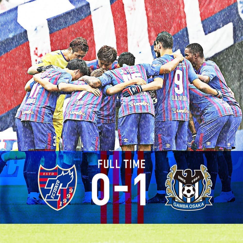 FC東京オフィシャルグッズさんのインスタグラム写真 - (FC東京オフィシャルグッズInstagram)「🔵🔴 #FULLTIME #TokyoGOsaka  2020明治安田生命J1リーグ第21節 #FC東京 0-1 #ガンバ大阪   前半の1点を最後まで取り返すことができず敗戦。 @fctokyoofficial  #明治安田生命Day  #STAYWITHTOKYO  #FC東京 #fctokyo #tokyo」10月10日 18時29分 - fctokyoofficial