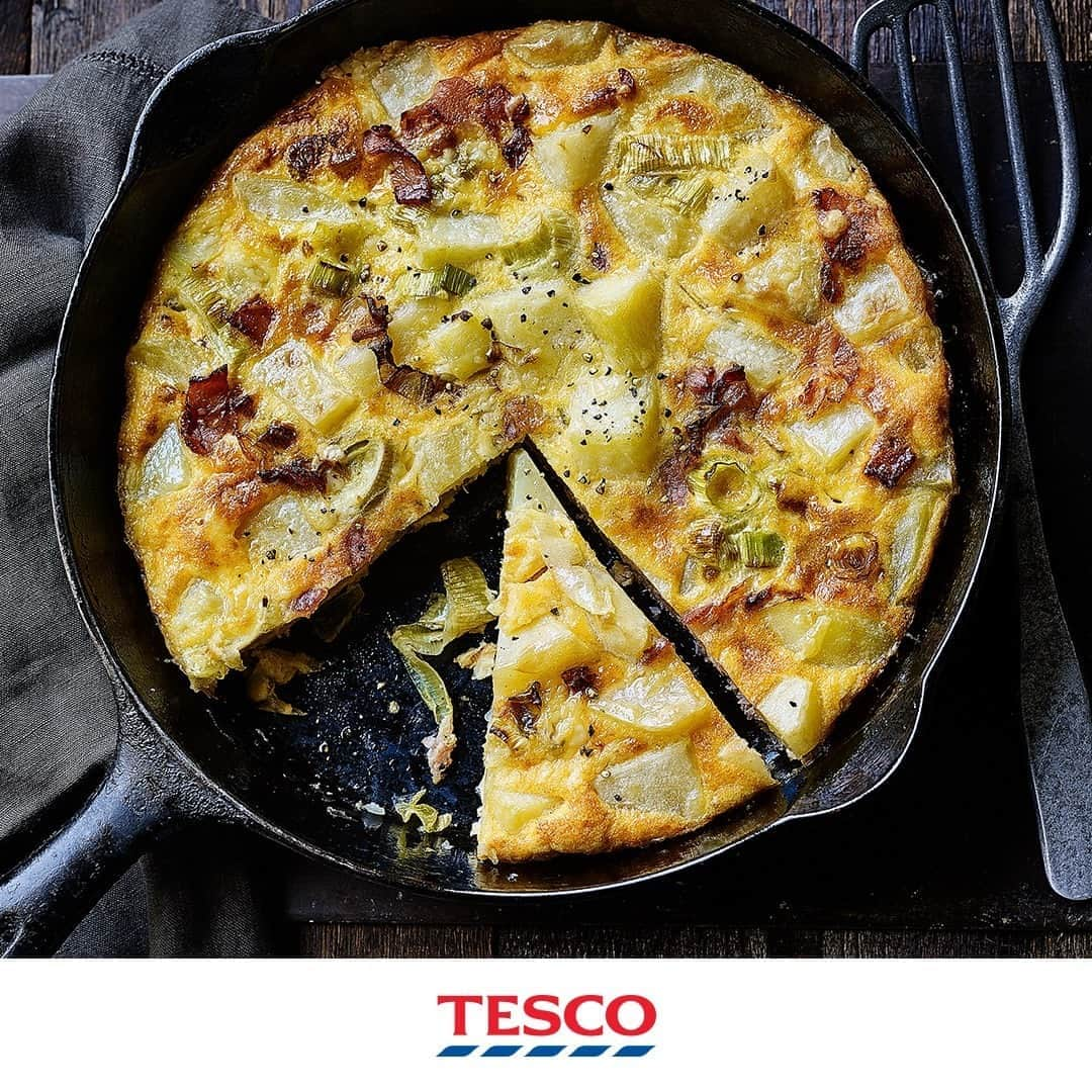 Tesco Food Officialさんのインスタグラム写真 - (Tesco Food OfficialInstagram)「Cooking lots more lunches at home these days?  Head to our latest story for some delicious ideas to jazz things up in the kitchen this week, from this bacon and leek frittata, to vibrant pastas, salads and toasties.」10月10日 19時00分 - tescofood