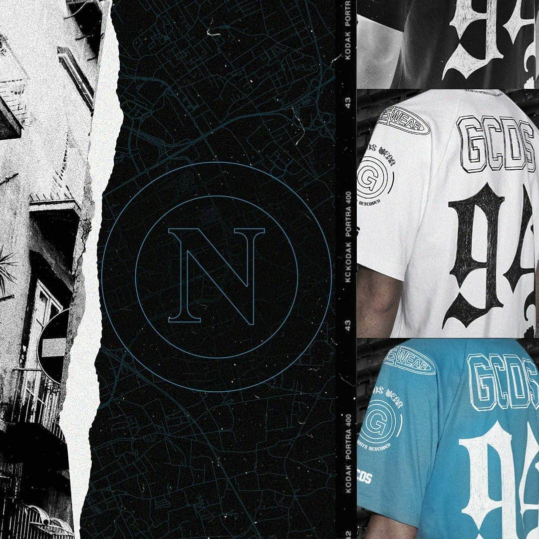 SSCナポリさんのインスタグラム写真 - (SSCナポリInstagram)「Check out the new limited edition SSC Napoli X @gcdswear collection! 💥  🔹Available now on our Amazon Brand Store!   💙#ForzaNapoliSempre」10月10日 19時00分 - officialsscnapoli