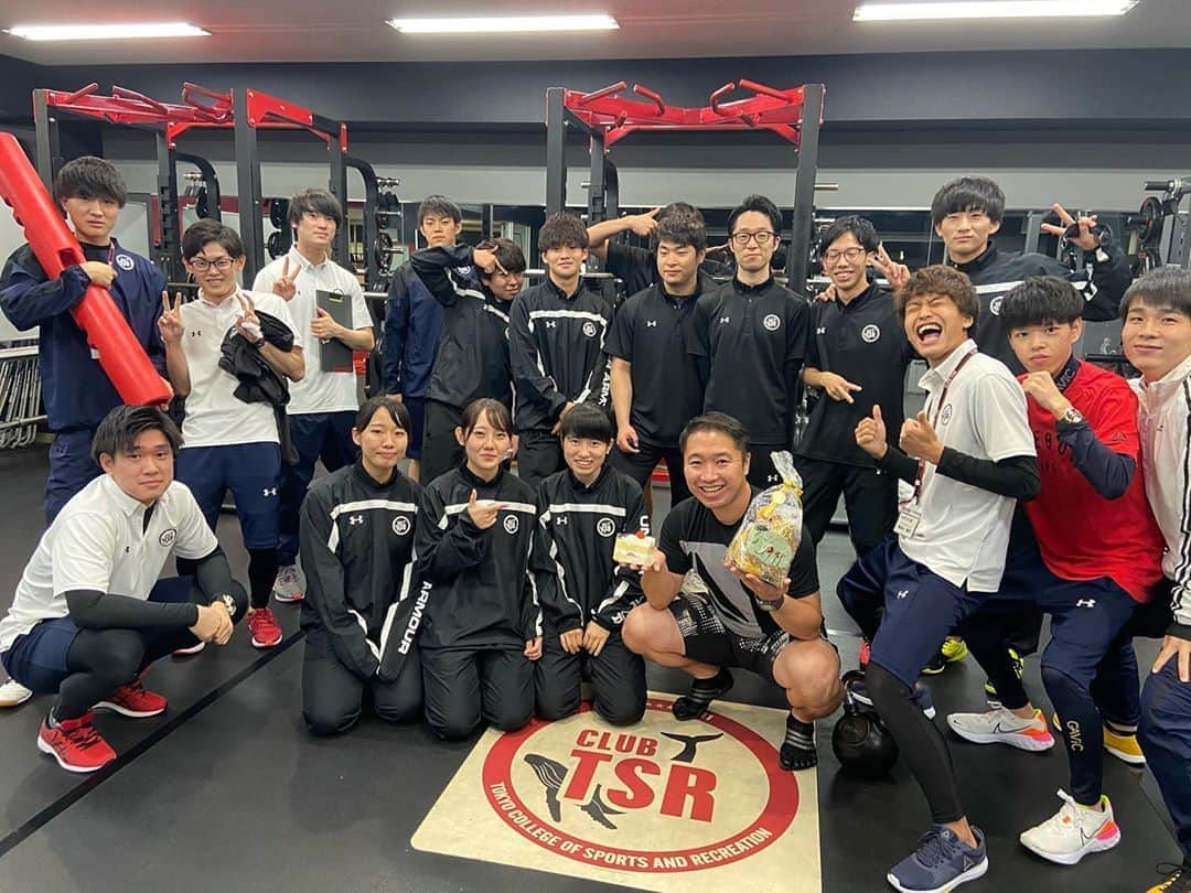 東京スポーツ・レクリエーション専門学校のインスタグラム