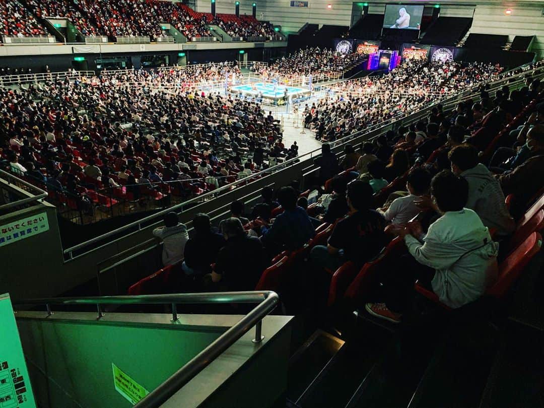 のインスタグラム：「『G1  CLIMAX 30』10/10大阪大会  #エディオンアリーナ  #10月10日 #新日本プロレス #g1climax30 #njpw」