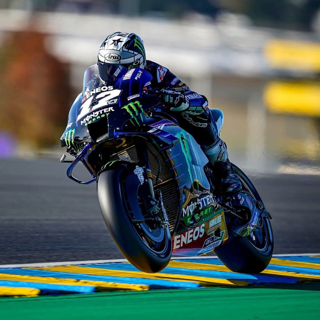 YamahaMotoGPさんのインスタグラム写真 - (YamahaMotoGPInstagram)「💬 @maverick12official, #FrenchGP Combined FP1 + FP2 + FP3 Result - P8:  "It was a difficult practice because there were many yellow flags. In the last five laps we couldn‘t push, and we couldn‘t make a good time attack. But anyway, we have a lot of work to do, because the bike is not at the level where we want it to be. So we are going to try to understand it and work on it in FP4. I think we have a good potential for one lap, so we will see what we can do in Q2."  #MonsterYamaha  #MotoGP」10月10日 20時05分 - yamahamotogp