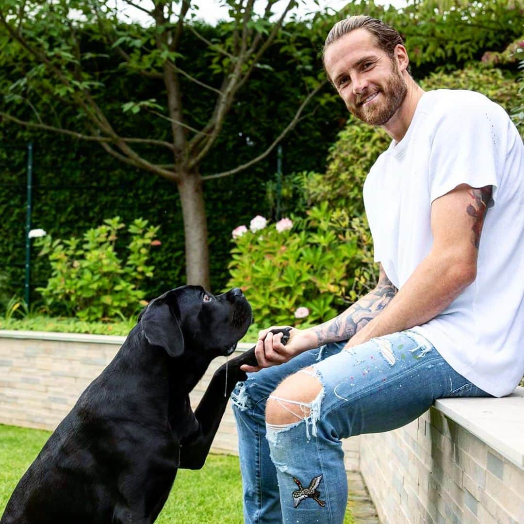 シャルケ04さんのインスタグラム写真 - (シャルケ04Instagram)「Schalke-Fan Manni und sein Herrchen @ralle.1 🐕🤗 . . Am #Welthundetag: Wessen Vierbeiner ist ebenfalls ein wahrer Schalker? 🐶💙 . . Ralle’s Manni is a Schalker 🔵🐕⚪️ Whose dog is also a Royal Blue? 🐶💙 . . #WorldDogDay #Dog #Schalke #S04 #Knappen #Football #Soccer #WirLebenDich #🔵⚪️」10月10日 21時23分 - s04