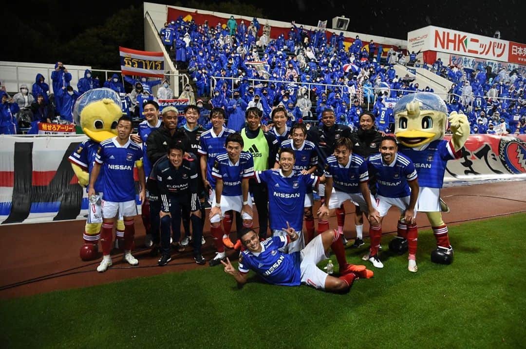 のインスタグラム：「_ 久しぶりのクリーンシートで勝利💪 今日も応援ありがとうございました！ #fmainos #横浜Fマリノス #44」