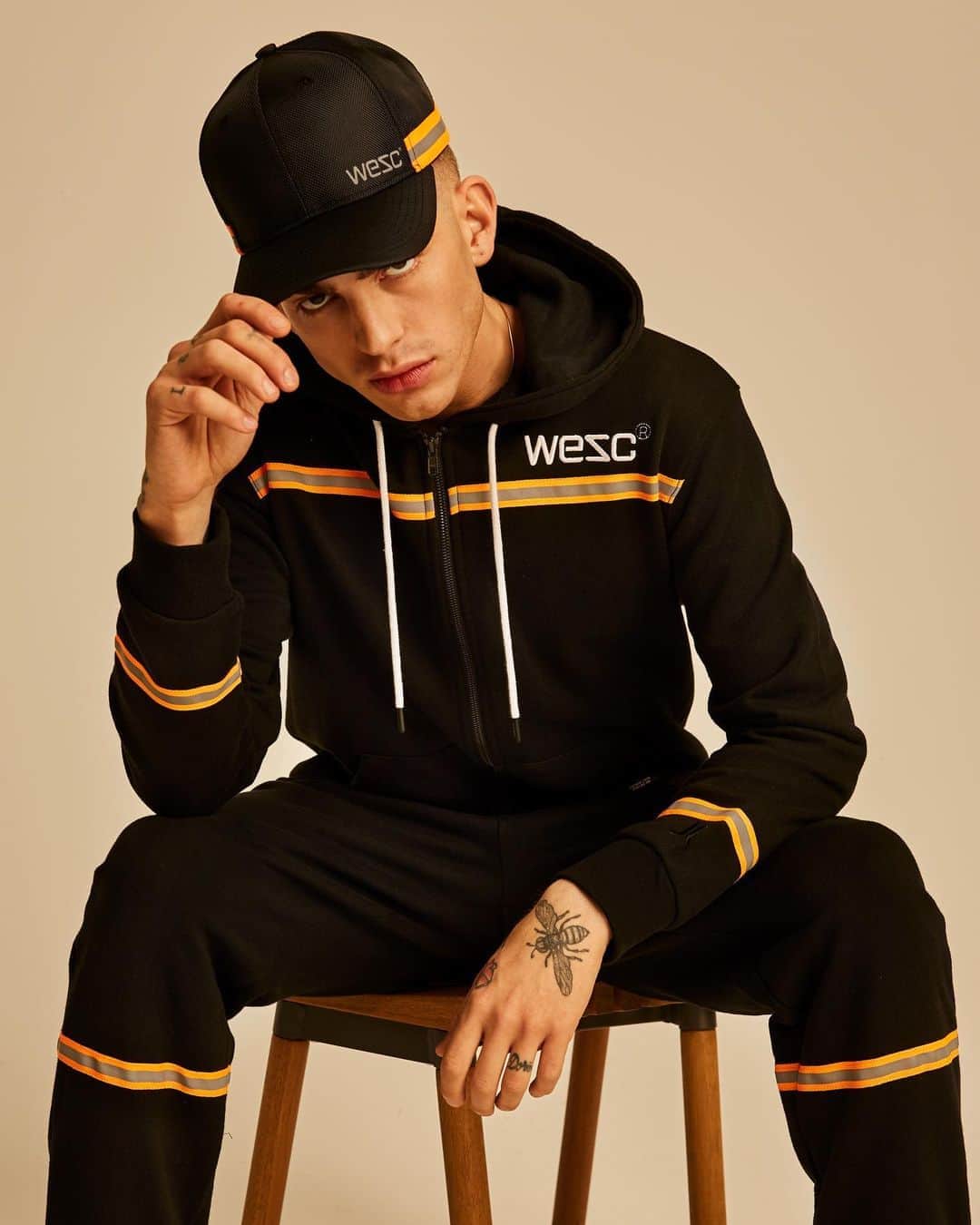 ウィーエスシーのインスタグラム：「Cozy season is here: Hoodies & sweaters for fall layering. Available online now. Link in bio. • • • • • • ​#wesc #wescfall20 #fallarrivals  #wearethesuperlativeconspiracy #wastedyouth #fw20 #fall #collection #graphictees #fallwear #graphics #hoodie #fallwinter20 #outerwear #jordan1 #lifestyleclothing #cargos #alloverprint #fallclothing #carpenter #fallstyle #parka #streetwear #ootd #kotd #pacsun #graphictshirts #denim #jacketstyle」