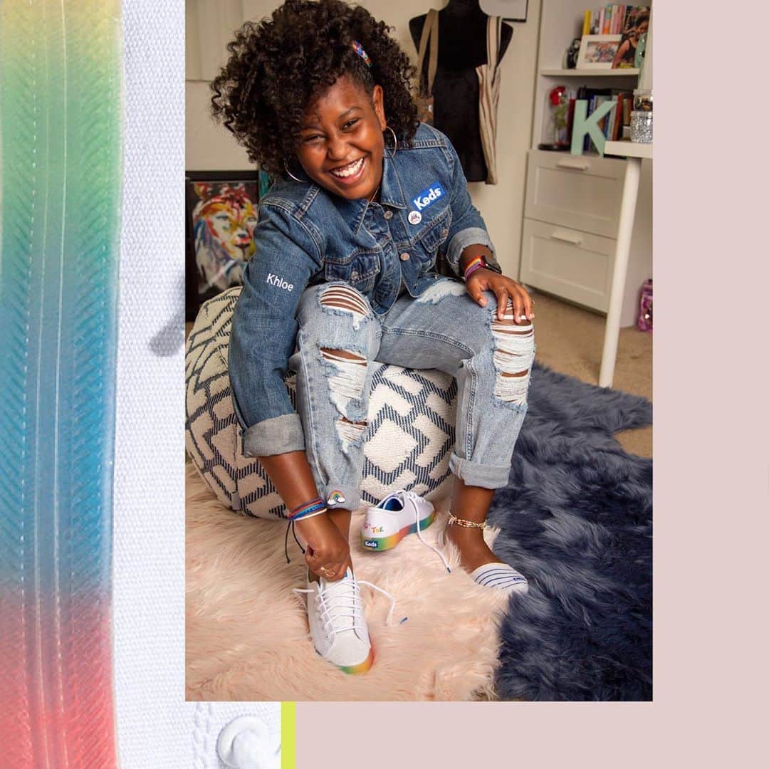 Kedsのインスタグラム：「Join us today for a conversation in celebration of International Day of the Girl. We're joining forces with @allbright for a discussion geared towards young girls on finding your passion and fueling your fire, featuring @khloekares philanthropist empowering kids to "be the change," @jordanjustright activist and co-founder of Born Just Right, and @therealrebekah transgender youth activist spreading hope and changing the world. Link in our bio to join the event today at 9am PST l 12pm EST l 5pm BST.」
