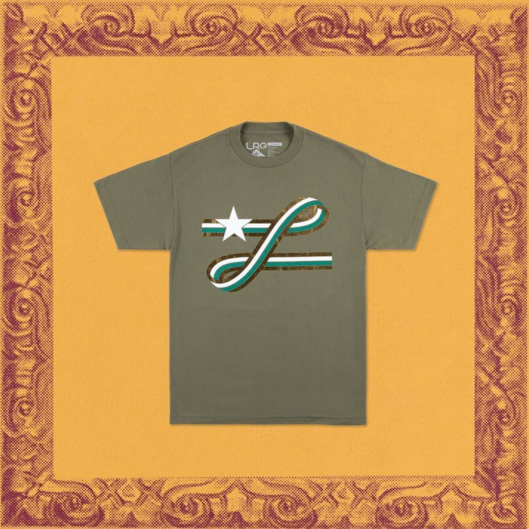 エルアールジーのインスタグラム：「Golden Ribbon Tee :: Vintage 1947  #LRG #Vintage1947 #lrgfall20」