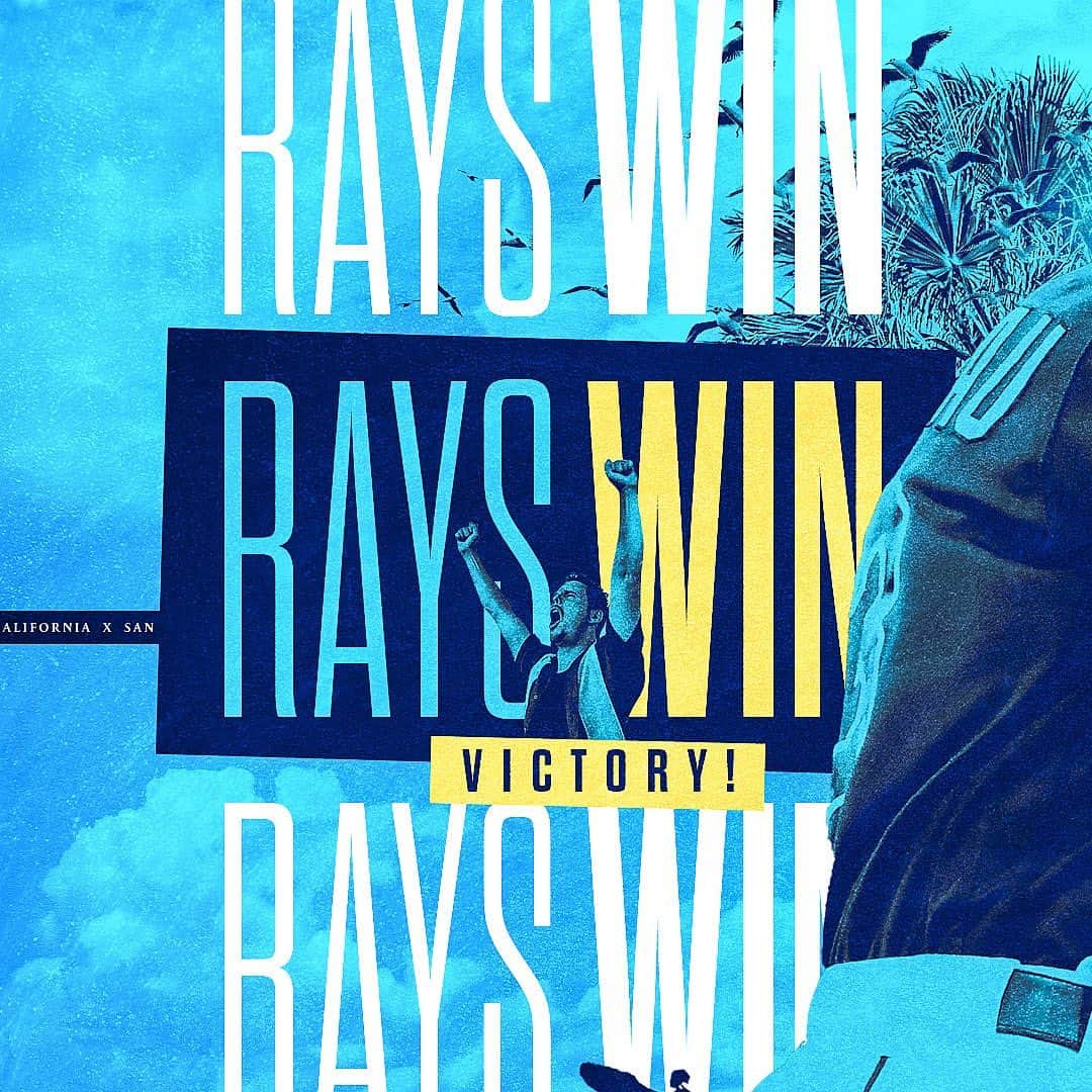 タンパベイ・レイズさんのインスタグラム写真 - (タンパベイ・レイズInstagram)「#RaysWin! We have no words」10月10日 23時18分 - raysbaseball