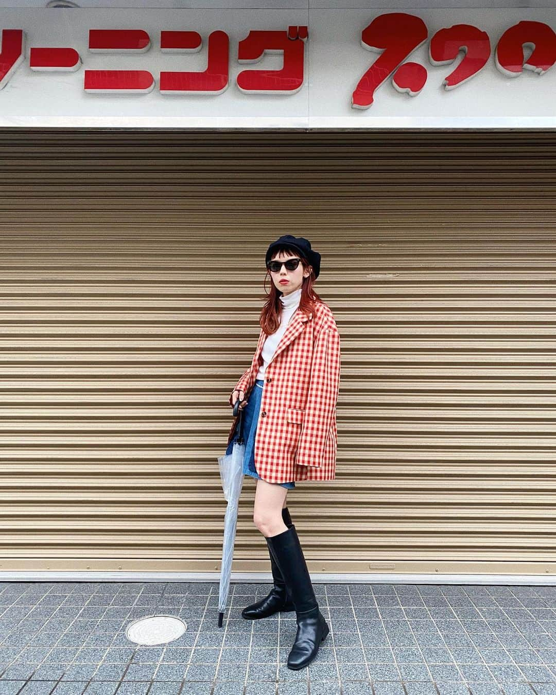 瀬戸あゆみさんのインスタグラム写真 - (瀬戸あゆみInstagram)「🌂 A rainy day in Tokyo.  #ayumi_outfit  #dearsisterhood」10月10日 23時40分 - setoayumi