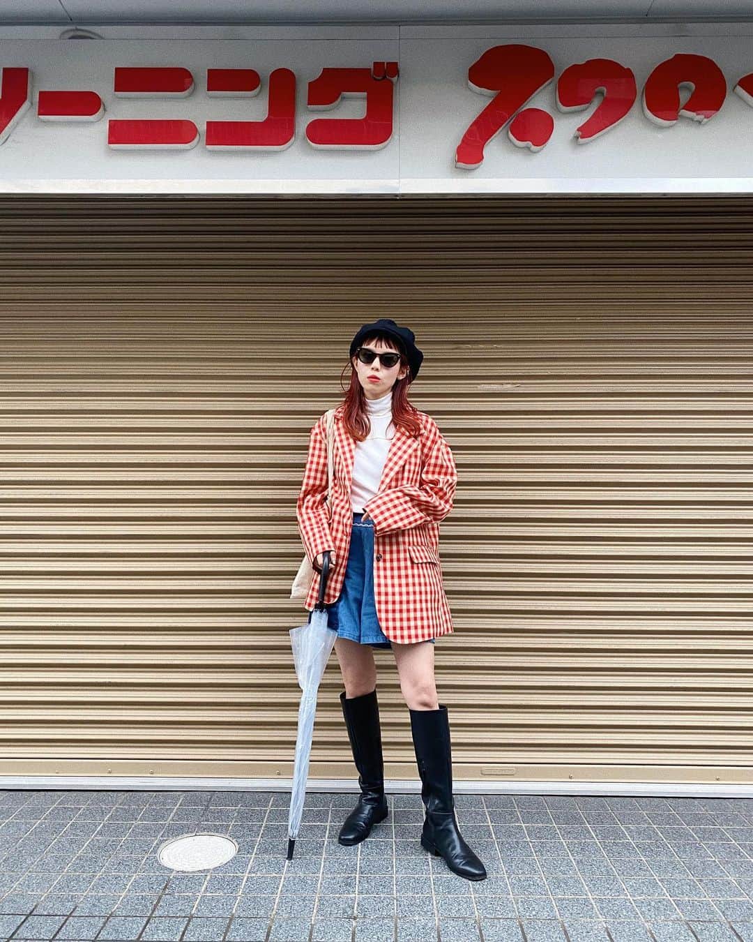 瀬戸あゆみさんのインスタグラム写真 - (瀬戸あゆみInstagram)「🌂 A rainy day in Tokyo.  #ayumi_outfit  #dearsisterhood」10月10日 23時40分 - setoayumi