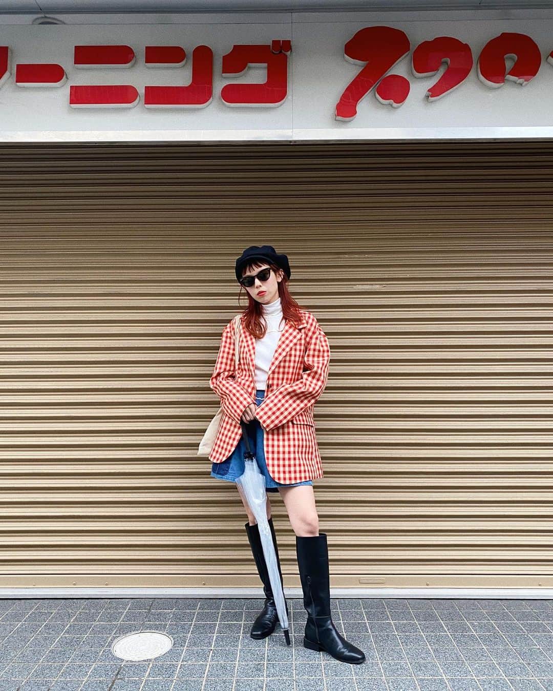 瀬戸あゆみさんのインスタグラム写真 - (瀬戸あゆみInstagram)「🌂 A rainy day in Tokyo.  #ayumi_outfit  #dearsisterhood」10月10日 23時40分 - setoayumi