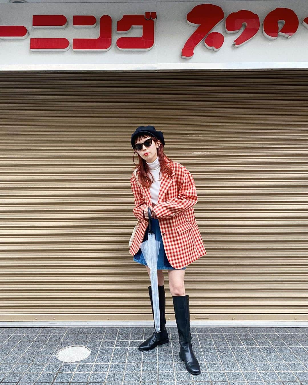 瀬戸あゆみさんのインスタグラム写真 - (瀬戸あゆみInstagram)「🌂 A rainy day in Tokyo.  #ayumi_outfit  #dearsisterhood」10月10日 23時40分 - setoayumi