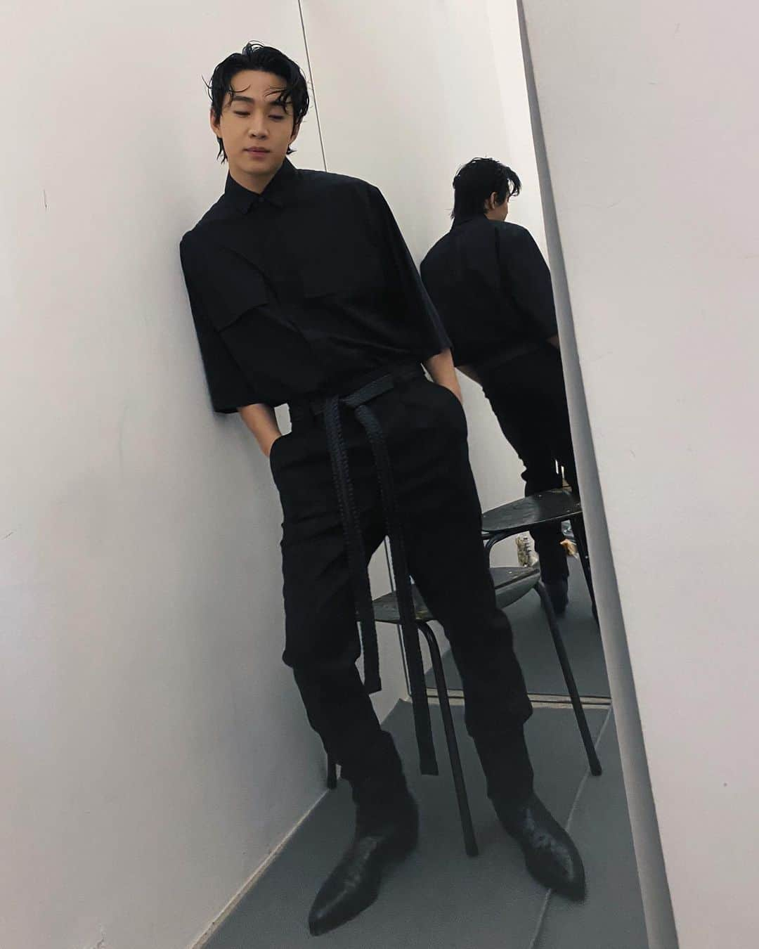 ヘンリーさんのインスタグラム写真 - (ヘンリーInstagram)「i swear i didn’t pose  #FearofgodZegna #광고」10月10日 23時38分 - henryl89