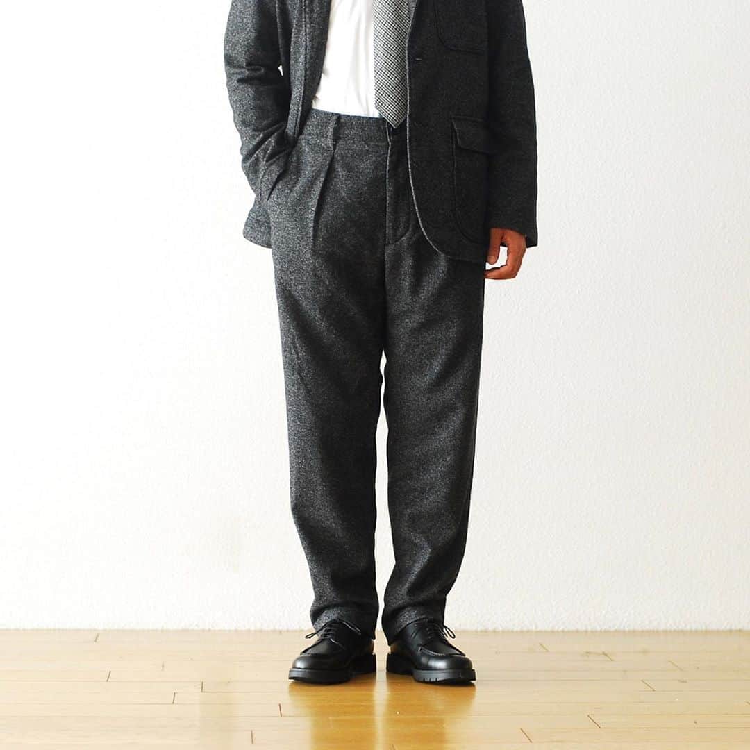 wonder_mountain_irieさんのインスタグラム写真 - (wonder_mountain_irieInstagram)「_ Engineered Garments / エンジニアードガーメンツ "Carlyle Pant - Blend Homespun" ¥41,800- _ 〈online store / @digital_mountain〉 https://www.digital-mountain.net/shopbrand/000000012493/ _ 【オンラインストア#DigitalMountain へのご注文】 *24時間受付 *15時までのご注文で即日発送 *1万円以上ご購入で、送料無料 tel：084-973-8204 _ We can send your order overseas. Accepted payment method is by PayPal or credit card only. (AMEX is not accepted)  Ordering procedure details can be found here. >>http://www.digital-mountain.net/html/page56.html  _ #NEPENTHES #EngineeredGarments #ネペンテス #エンジニアードガーメンツ _ 本店：#WonderMountain  blog>> http://wm.digital-mountain.info _ 〒720-0044  広島県福山市笠岡町4-18  JR 「#福山駅」より徒歩10分 #ワンダーマウンテン #japan #hiroshima #福山 #福山市 #尾道 #倉敷 #鞆の浦 近く _ 系列店：@hacbywondermountain _」10月11日 0時07分 - wonder_mountain_