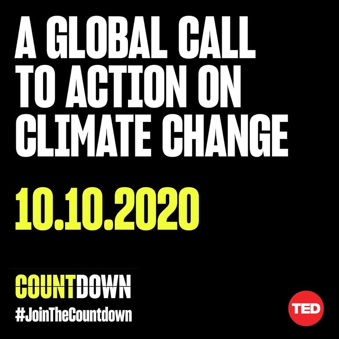 TED Talksのインスタグラム：「Today is the day! We want YOU to #JoinTheCountdown! For your friends. For your family. For the 🌎  There are real, actionable solutions to our climate crisis. So, let’s take action — and together we can change climate change! Tune in to @TEDCountdown starting at 11AM ET LIVE on @TED’s @YouTube channel. Visit the link in our bio to watch!」