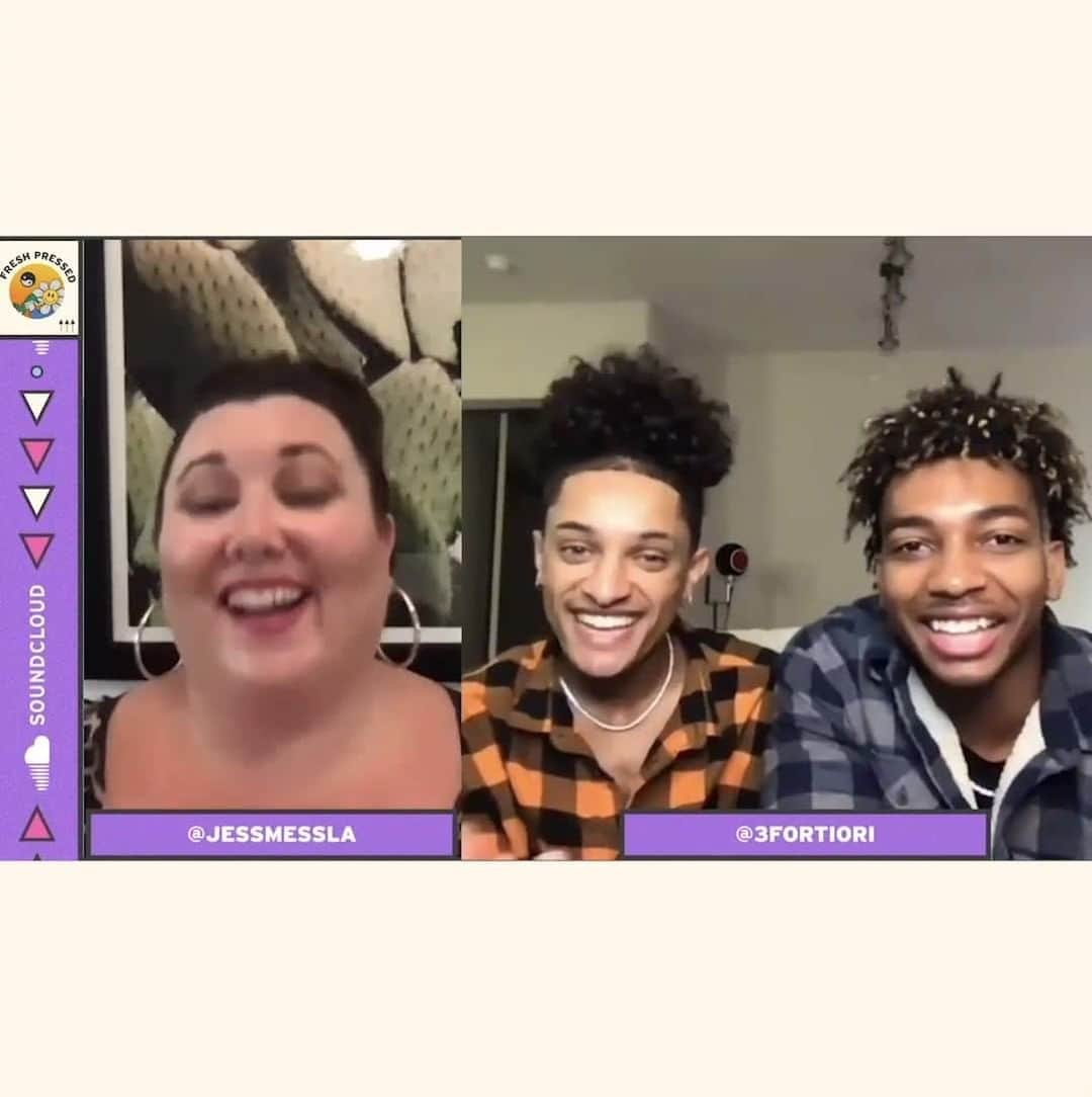 サウンドクラウドのインスタグラム：「Florida-based duo @3Fortiori are going for a strong trifecta with their name.⁠ ⁠ They explained the origins of their name during a recent #FreshPressed stop. ➡️➡️ Tune in every Monday @ 2PM ET for more interviews.」