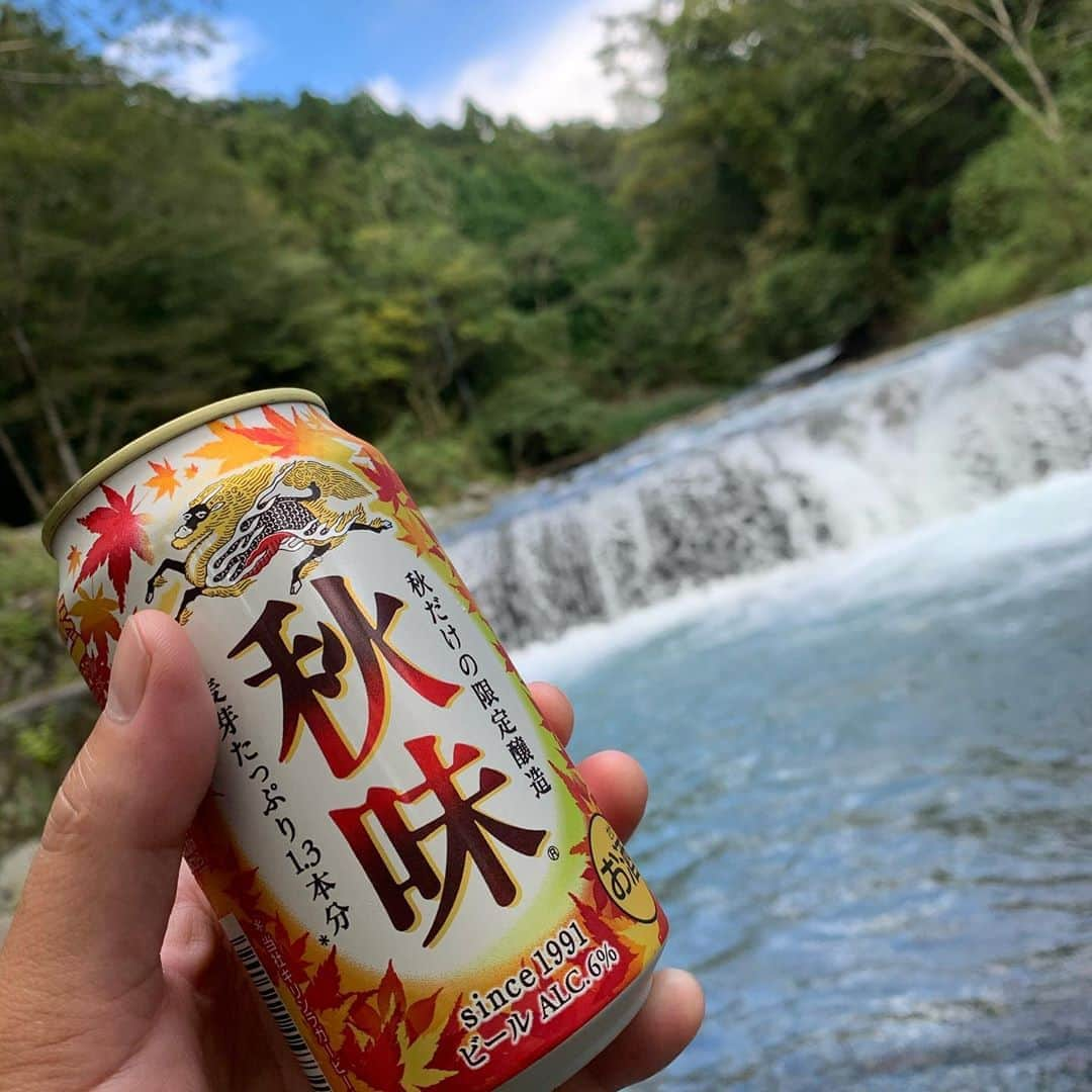 飯田カヅキさんのインスタグラム写真 - (飯田カヅキInstagram)「自然を浴びに。  #beer #ビール #kirin #秋味 #camp」10月11日 10時56分 - kazukiiida_strange