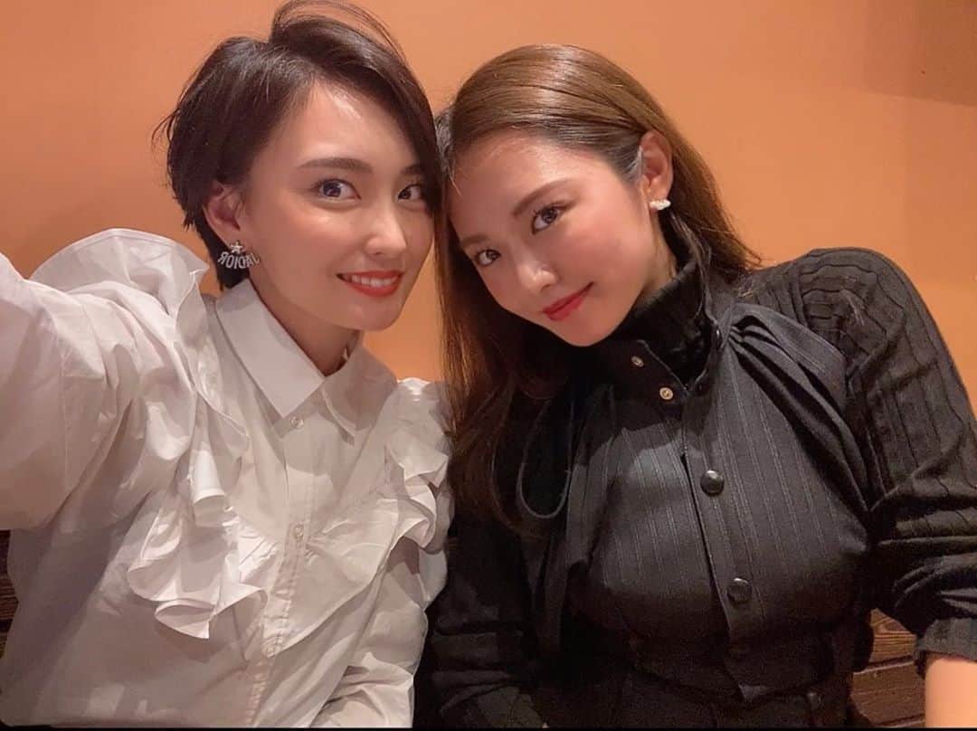 木村安梨沙のインスタグラム：「久しぶりの @layla0327 ❤️ なかなかタイミング合わずご飯行けてなかったから 一生喋ってた😂（笑） いつもありがとうね😊❤️✨」