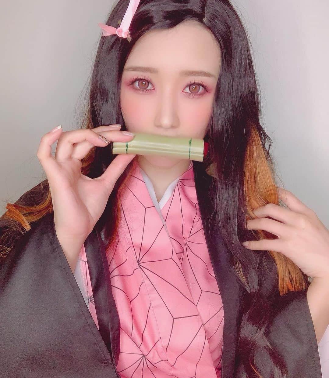 大槻ひびきさんのインスタグラム写真 - (大槻ひびきInstagram)「鬼滅の刃のコスプレは 後日YouTubeにアップします😊 #japan #kimetsunoyaiba #youtube  #anime  #cosplay  #鬼滅の刃 #コスプレ」10月11日 3時30分 - yanhibi0221