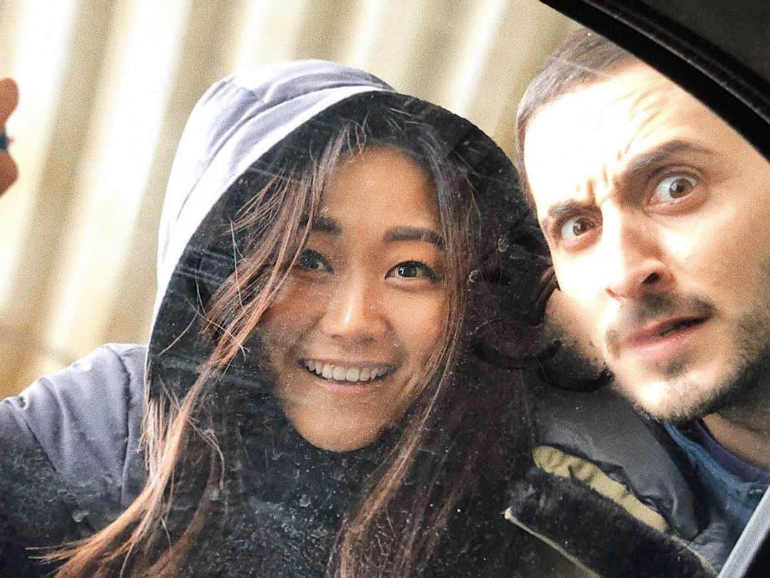 福原かれんのインスタグラム：「“Let us in the car” - a cry to Hughie in Ep. 8 😂 @jack_quaid   #TheBoysTV」