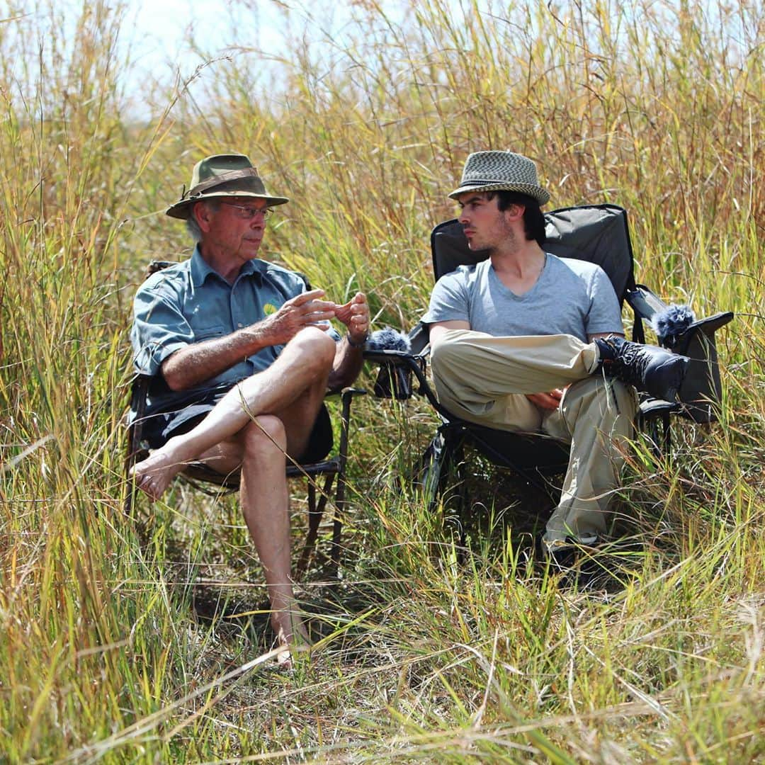 イアン・サマーホルダーさんのインスタグラム写真 - (イアン・サマーホルダーInstagram)「Me in Zimbabwe 2011. 9 years ago we ended capturing the first footage of the LIFE-CHANGING FILM: KISS THE GROUND aka @kissthegroundmovie OUT NOW ON @netflix . Please watch our film this weekend. Cuddle up on the couch with the family.  We set out to capture on film the promise, action and steps for regenerating our planet to stop climate change, build a bountiful global food system, halt conflict and flourish. Africa changed my life. This film changed my life. Allan Savory changed my life. It WILL CHANGE YOURS. Seeing the WIDESPREAD AND DEVASTATING effects of human mismanagement of land turning to desert was heartbreakingly. Then seeing the REGENERATIVE effects of a lifetime of research, trial, error, failure and triumph of Allan’s contribution to humanity was my “ahh ha” moment. Living in an old military tent in the Bush, being so close to nature is amazing but  seeing the land and wildlife in peril is hard. Knowing there is a solution is life changing! Will you please share this and watch our film?  @kissthegroundmovie  @kissthegroundmovie @kissthegroundmovie @kissthegroundmovie @kissthegroundmovie @kissthegroundmovie @netflix @netflix @netflix @netflix  All photos by: @iansomerhalder and @geoffshotz」10月11日 4時44分 - iansomerhalder