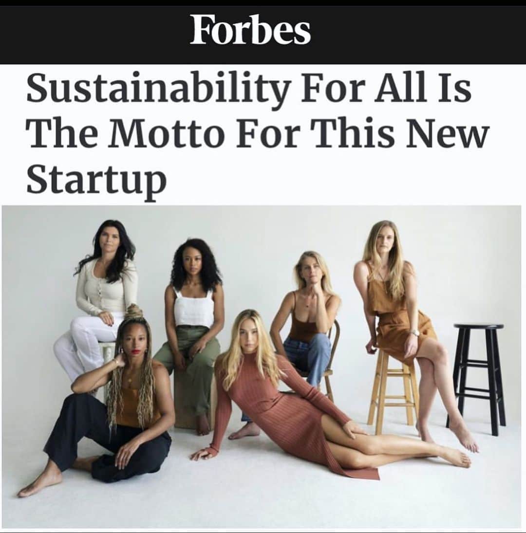 モニーク・コールマンのインスタグラム：「Look Ma’ we’re in Forbes ☺️🙌🏾 . Co-founded by  @heyvanessablack + @alexisren ✨This is more than a regenerative market place and education platform, it’s a Movement! We believe in progress over perfection & that we can ALL make small changes that have a BIG impact on our planet and our future 💫  . Follow @futureprosperity to learn more about this amazing regenerative company that I’m blessed to be a part of.  . “Never doubt that a small group of thoughtful, committed citizens can change the world; indeed its the only thing that ever has” ~ Margaret Mead」
