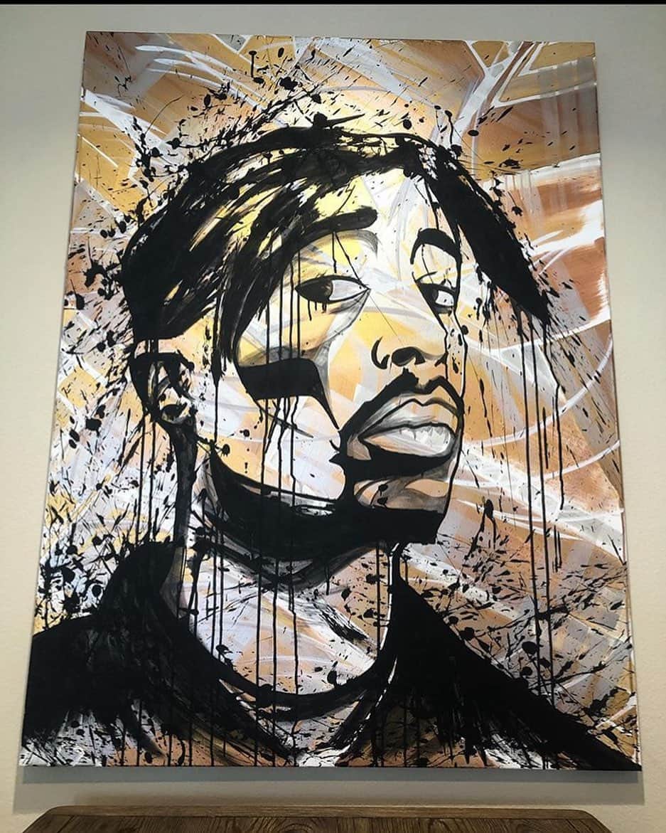 Art Collective Magazineさんのインスタグラム写真 - (Art Collective MagazineInstagram)「Digging this multi layered Tupac by @subliminal_society 💥 Give him a follow and check out his work 🎨  #tupac #artnerdsupport #artnerd #artcollective」10月11日 5時49分 - art_collective