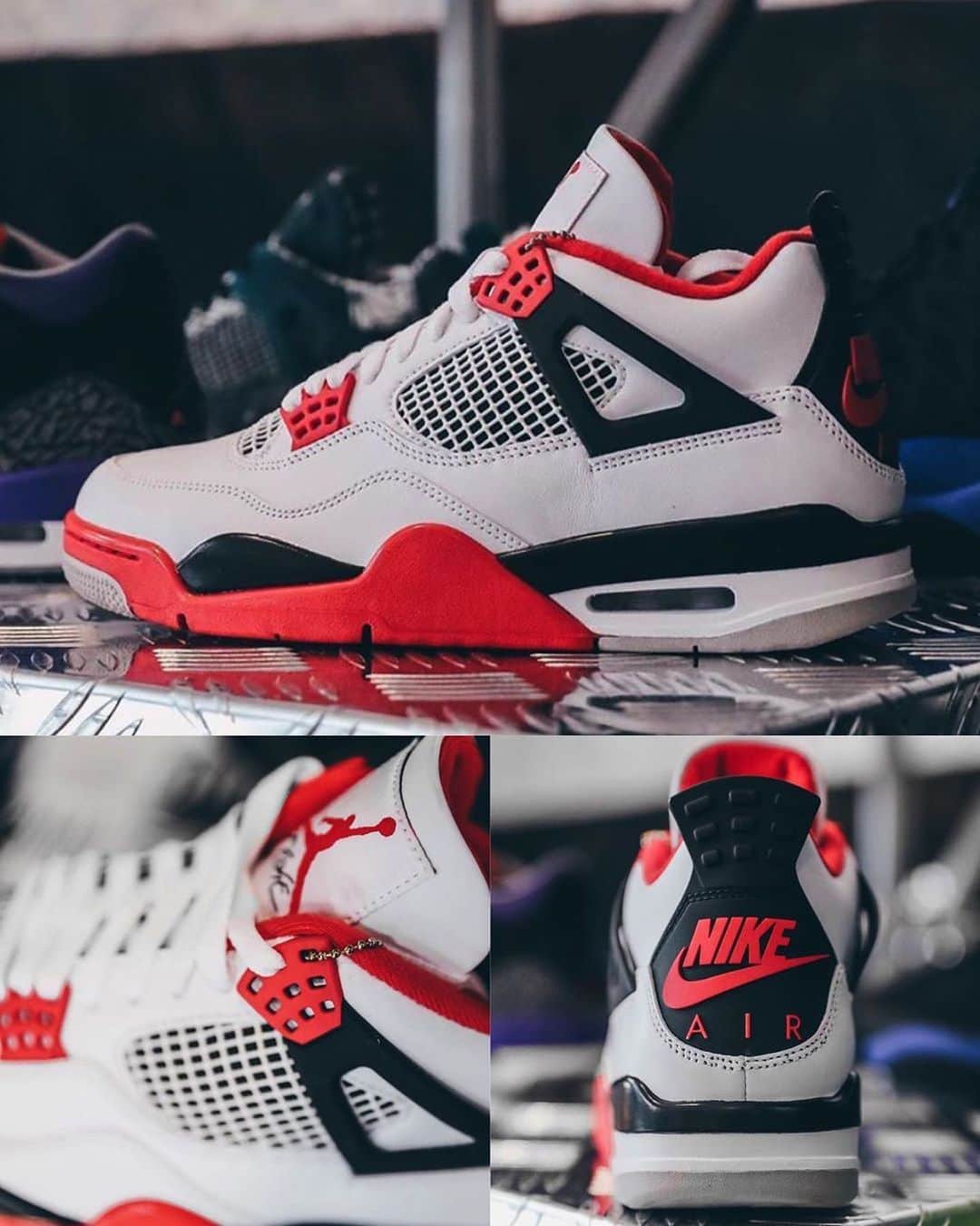 Sneakgalleryさんのインスタグラム写真 - (SneakgalleryInstagram)「Another look at the Air Jordan Retro 4 #FireRed🔥 releasing November 28, 2020 📸: @ink3ufang」10月11日 6時25分 - sneakgallery