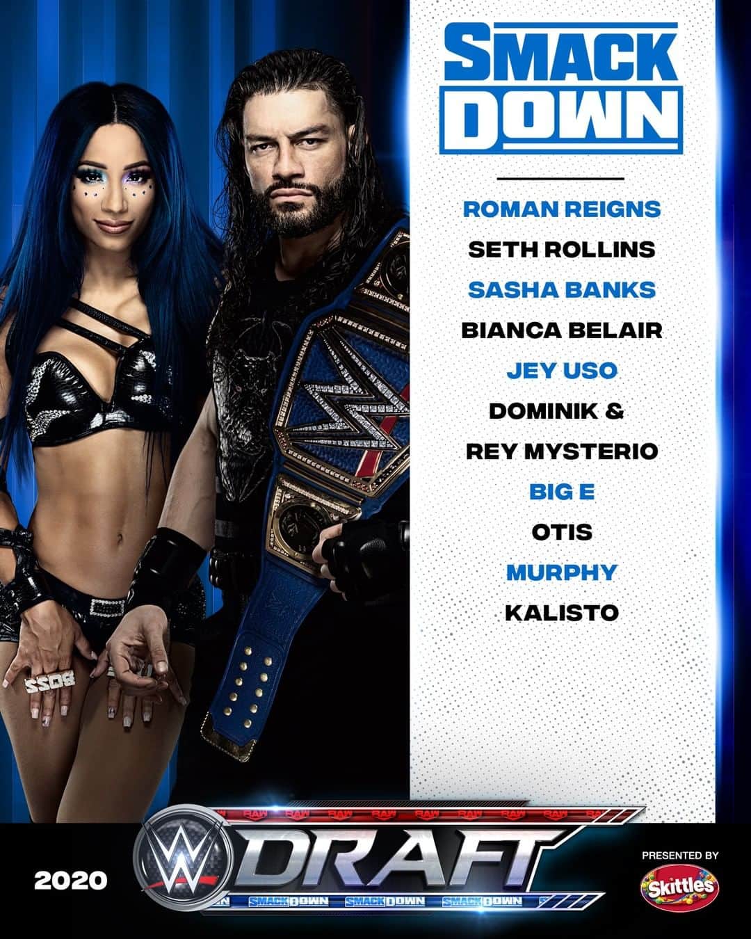 WWEさんのインスタグラム写真 - (WWEInstagram)「Which brand had a better first night: #SmackDown 🔵 or #WWERAW 🔴 ? #WWEDraft」10月11日 7時00分 - wwe