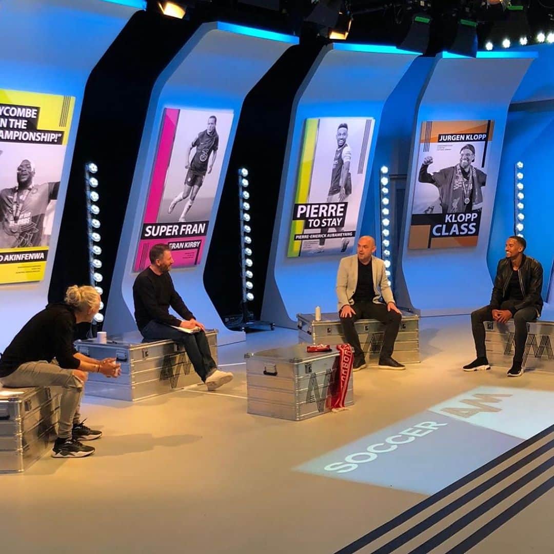 スコット・シンクレアのインスタグラム：「Enjoyed being on @socceram today, what a show!!!」