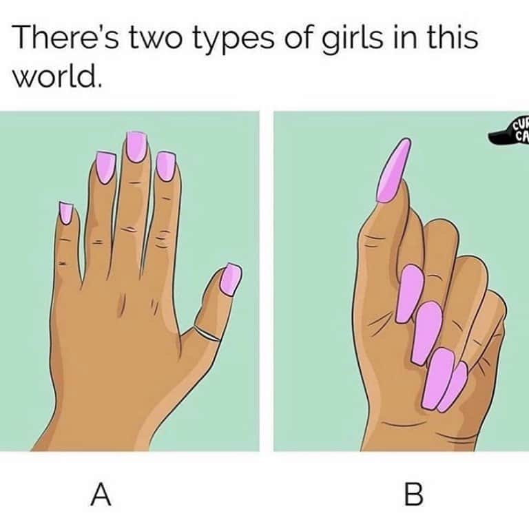 Nail Designsさんのインスタグラム写真 - (Nail DesignsInstagram)「Which one are you? Lol」10月11日 8時42分 - nailartfeature
