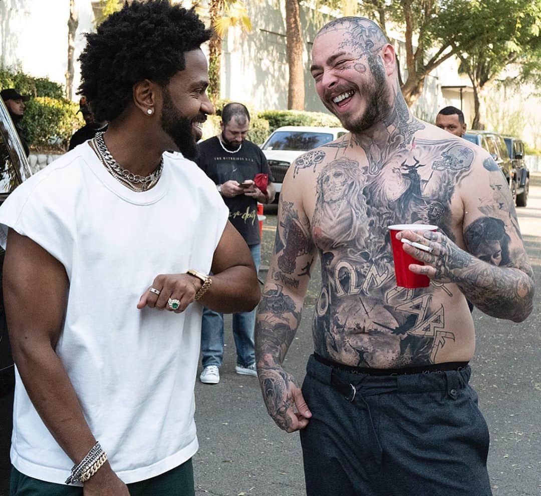 ビッグ・ショーンのインスタグラム：「Wolf pack 🐺🐺🐺 Have fun wit whatever u gotta do 🤟🏾 #worldmentalhealthday  Wolves 🎥🎥🎥 soon」
