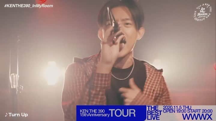 KEN THE 390のインスタグラム：「配信ライブのダイジェスト公開です📺 皆さん楽しんでいただけたでしょうか？？  次はいよいよライブ！ 11月5日WWWXです！  チケット販売もスタートしました！！  #kenthe390 #kenthe390_besttour」