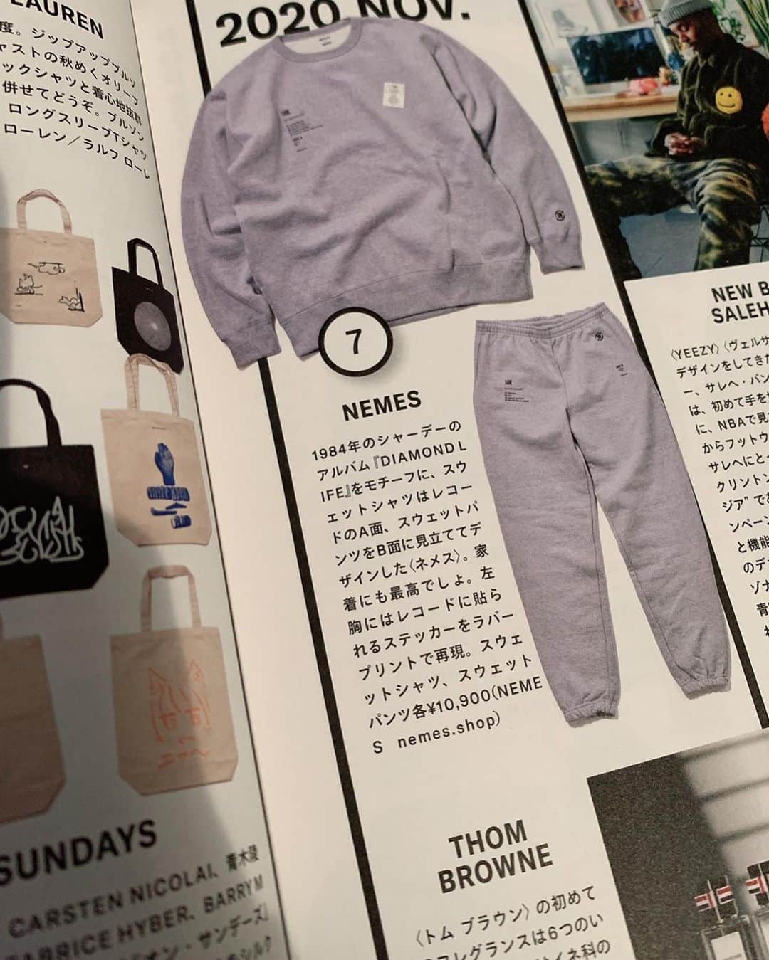 ZEN-LA-ROCKのインスタグラム：「発売よりちょうど1週間が経ちましたっ 最新号のPOPEYEさんにも掲載宙🙏🏽🙏🏽🙏🏽 有難う御座います‼️ . . . #nemes #popeyemagazine」