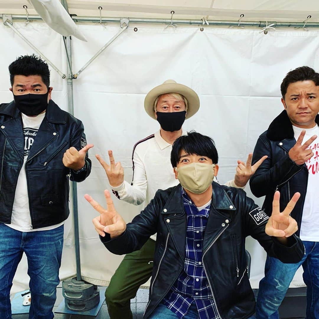 深町健二郎さんのインスタグラム写真 - (深町健二郎Instagram)「久しぶりのリアルイベント「Beat goes on FUKUOKA」楽しかったなぁ😊やっぱり生音とオーディエンスがあってこそのライブは最高！福岡のビートは止まらんばい😆 @AlexStevens #週末CityPlayBoyz @shaky @福岡城 @ゴリパラ #Beatgoeson @ccs_records」10月11日 12時14分 - kenjirofukamachi