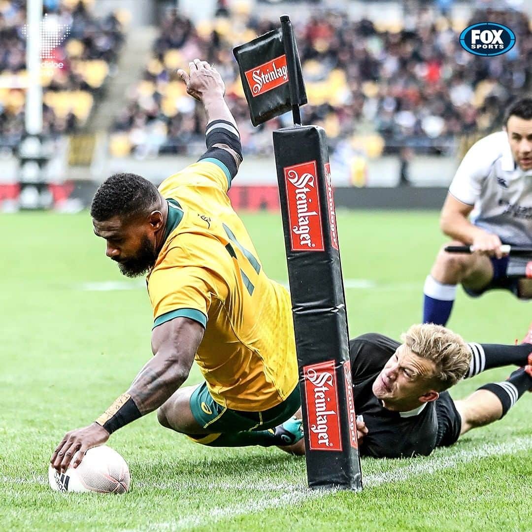 FOX・スポーツ・ラグビーさんのインスタグラム写真 - (FOX・スポーツ・ラグビーInstagram)「KOROIBETEEEE‼️ The @wallabies are back in this 👀  #bledisloecup   🇳🇿 13 - 13 🇦🇺」10月11日 13時30分 - foxrugby