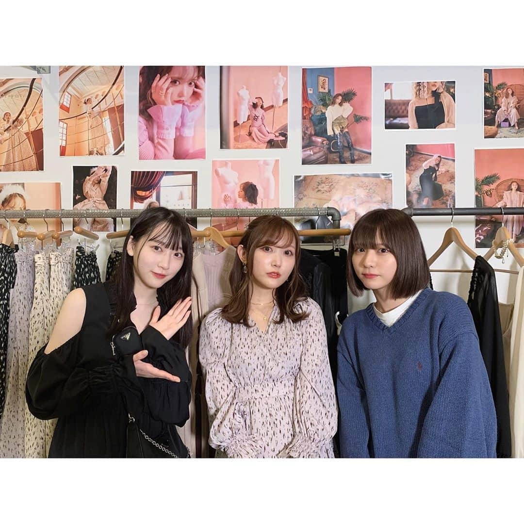 越智ゆらの（ゆらゆら）さんのインスタグラム写真 - (越智ゆらの（ゆらゆら）Instagram)「@crayme_official 展示会へ  ゆい様はいつも綺麗で優しくて女神のようです❤︎ 今回のコレクションも本当可愛くて 色々つけたので届いたら載せますね」10月11日 13時59分 - yula1018