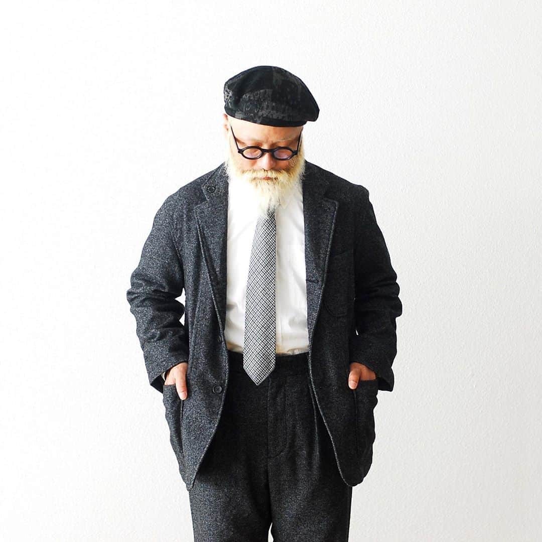 のインスタグラム：「［#20AW］ Engineered Garments / エンジニアードガーメンツ "Loiter Jacket - Blend Homespun -" ￥53,900- _ 〈online store / @digital_mountain〉 https://www.digital-mountain.net/shopbrand/000000012508/ _ 【オンラインストア#DigitalMountain へのご注文】 *24時間受付 *15時までのご注文で即日発送 *1万円以上ご購入で、送料無料 tel：084-973-8204 _ We can send your order overseas. Accepted payment method is by PayPal or credit card only. (AMEX is not accepted)  Ordering procedure details can be found here. >>http://www.digital-mountain.net/html/page56.html  _ #NEPENTHES #EngineeredGarments #ネペンテス #エンジニアードガーメンツ _ 本店：#WonderMountain  blog>> http://wm.digital-mountain.info _ 〒720-0044  広島県福山市笠岡町4-18  JR 「#福山駅」より徒歩10分 #ワンダーマウンテン #japan #hiroshima #福山 #福山市 #尾道 #倉敷 #鞆の浦 近く _ 系列店：@hacbywondermountain _」