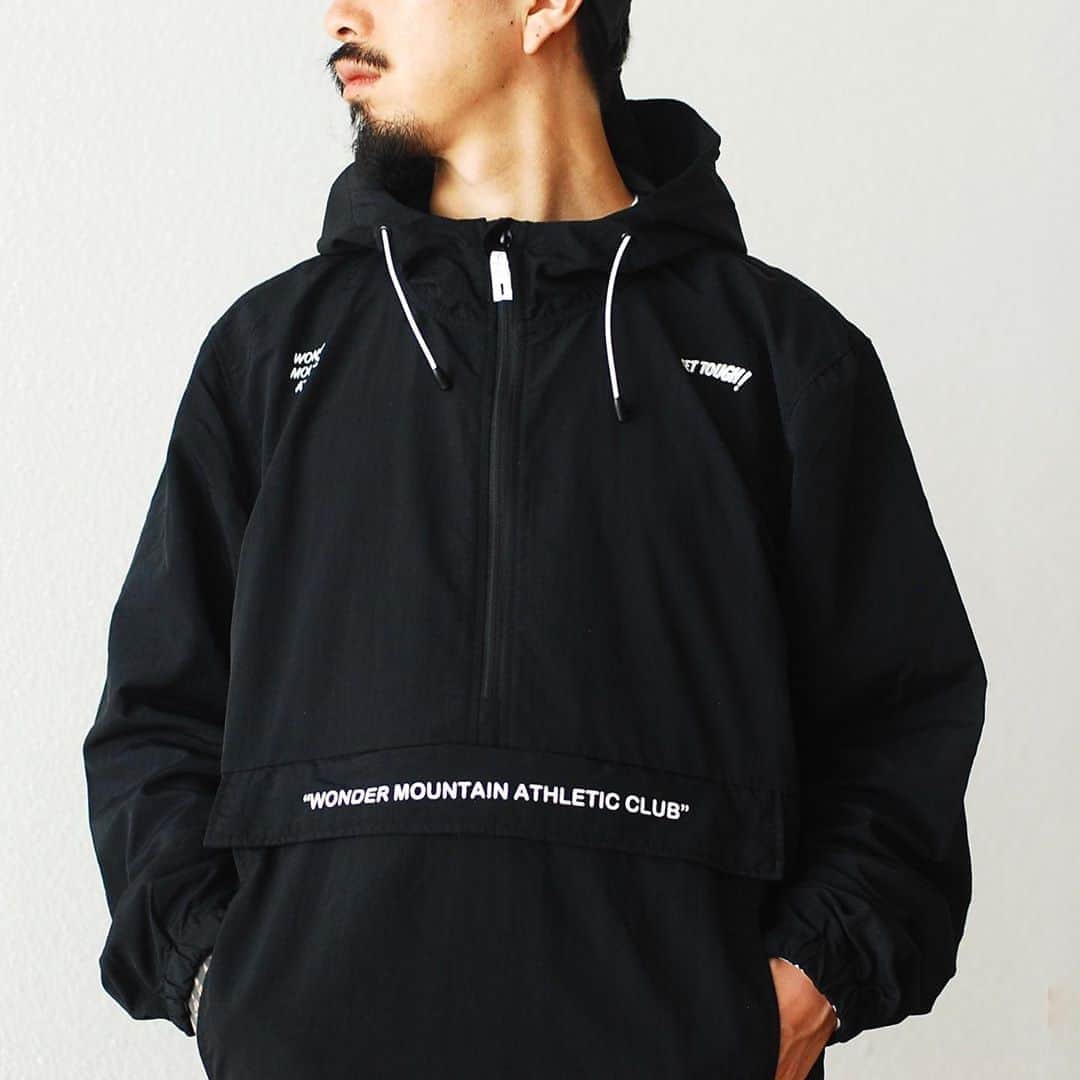 のインスタグラム：「［#20AW］ WONDER MOUNTAIN ATHLETIC CLUB -ワンダーマウンテン アスレチック クラブ- "Anorak Parker No.01" ￥15,400- _ 〈online store / @digital_mountain〉 https://www.digital-mountain.net/shopdetail/000000012251/ _ 【オンラインストア#DigitalMountain へのご注文】 *24時間受付 *15時までのご注文で即日発送 *1万円以上ご購入で、送料無料 tel：084-973-8204 _ We can send your order overseas. Accepted payment method is by PayPal or credit card only. (AMEX is not accepted)  Ordering procedure details can be found here. >>http://www.digital-mountain.net/html/page56.html  _ #WMAC #WONDERMOUNTAINATHLETICCLUB #ダブルマック #ワンダーマウンテンアスレチッククラブ _ 本店：#WonderMountain  blog>> http://wm.digital-mountain.info _ 〒720-0044  広島県福山市笠岡町4-18  JR 「#福山駅」より徒歩10分 #ワンダーマウンテン #japan #hiroshima #福山 #福山市 #尾道 #倉敷 #鞆の浦 近く _ 系列店：@hacbywondermountain _」