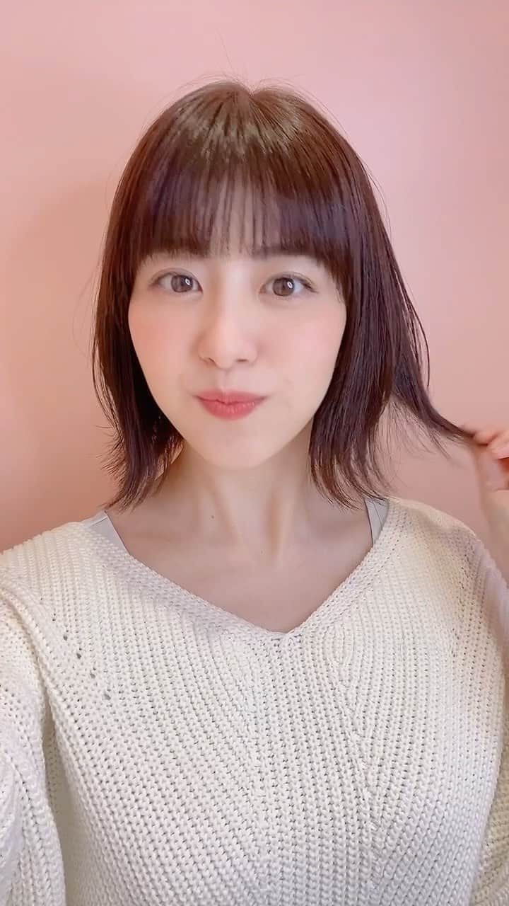森山るりのインスタグラム：「. この前美容院行った時の💇‍♀️ . 安定の小山内さん🌸 @osanairyo  .」