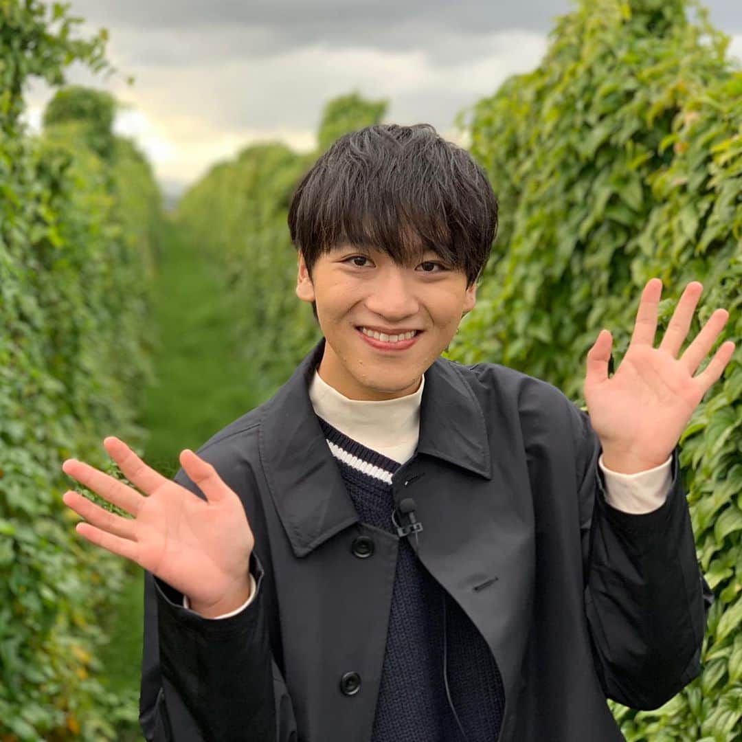 河野真也のインスタグラム：「「GREEN fan club ぐりんぐらん」オンラインイベント『行ったことのない畑に行こう！』、ありがとうございました^_^  機材トラブルで配信が遅れてしまい、申し訳ありませんでした！  楽しかったなぁ^_^ アーカイブもありますので、ぜひご覧ください( ＾∀＾)  #北海道 #洞爺湖町 #秋 #長芋畑 #北海道愛がとまらない #NORD #島太星」
