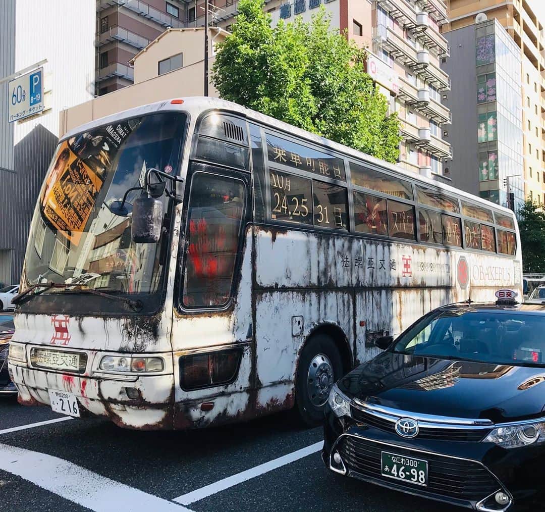 桂きん太郎さんのインスタグラム写真 - (桂きん太郎Instagram)「おばけバス発見‼︎ スパワールドでやってます。  #大阪 #大阪観光ナビゲーター #落語」10月11日 17時01分 - kintarohkatsura