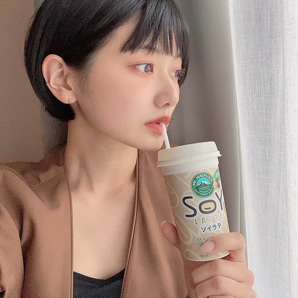 塗木莉緒さんのインスタグラム写真 - (塗木莉緒Instagram)「☕️ soy」10月11日 17時55分 - rio_nrk