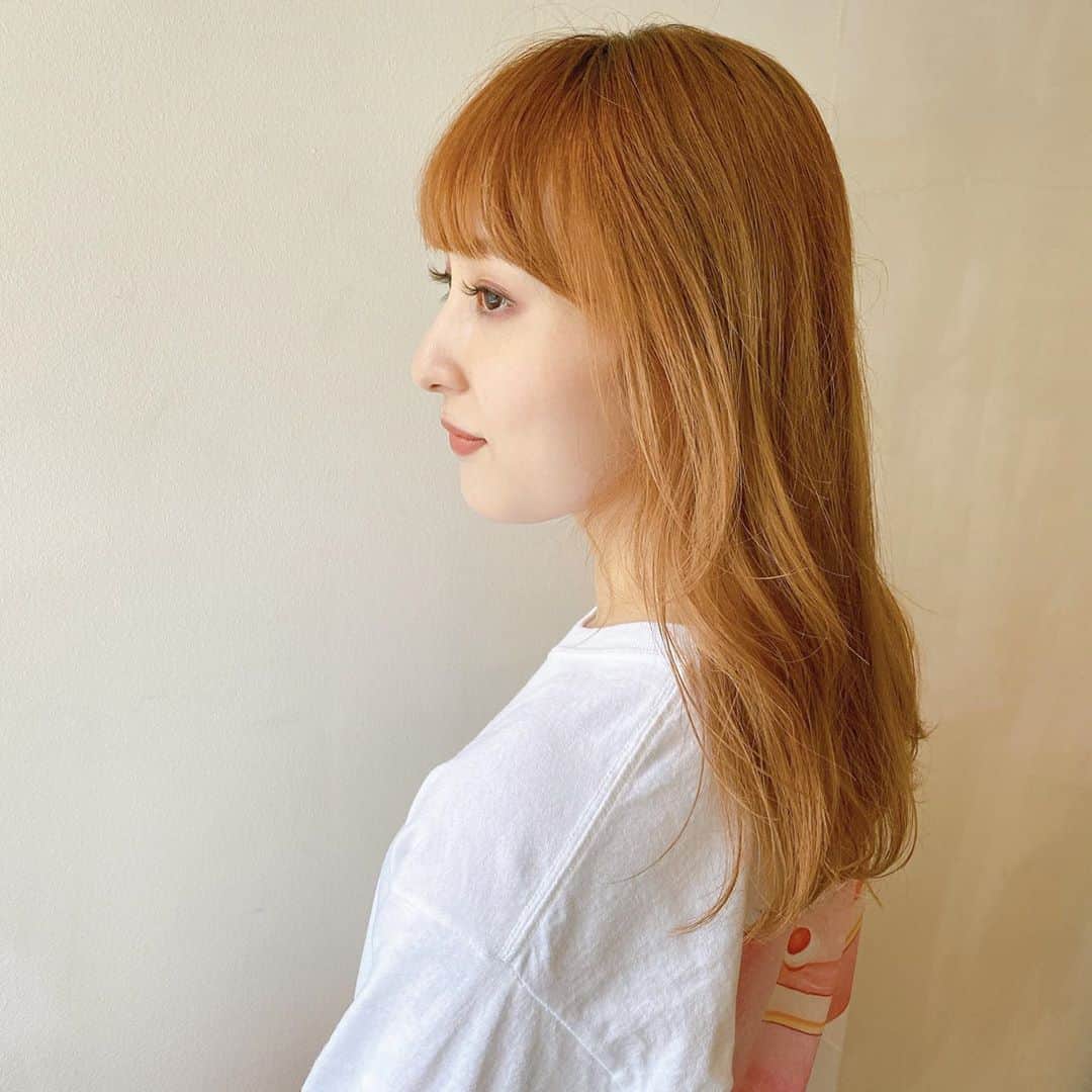 金子真由美さんのインスタグラム写真 - (金子真由美Instagram)「* hair cut * ボブだったのにすごい伸びたねー♡ @tmc516 ちゃんありがとう🧡 * #かねこアレンジ #ヘアカット #ブラントカット #セミロングアレンジ」10月11日 18時08分 - kanekomayumi12