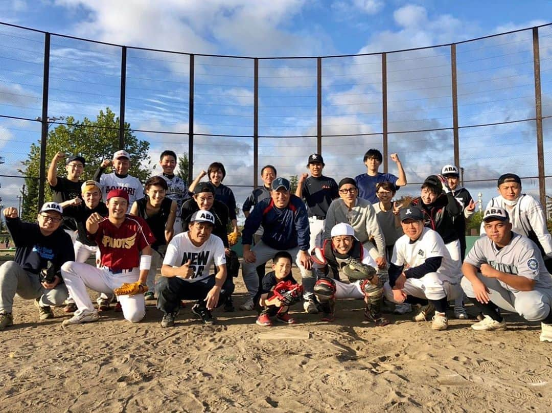 新山大さんのインスタグラム写真 - (新山大Instagram)「We Love Baseball⚾️✨ #野球 #楽しい #野球って素晴らしい #野球が好き #ナイスゲーム #ABA #野球大会 #塩谷ノーリアクションデッドボール」10月11日 18時43分 - dai_niiyama