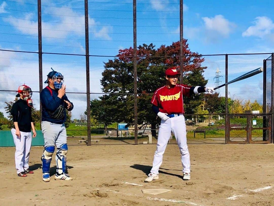 新山大さんのインスタグラム写真 - (新山大Instagram)「We Love Baseball⚾️✨ #野球 #楽しい #野球って素晴らしい #野球が好き #ナイスゲーム #ABA #野球大会 #塩谷ノーリアクションデッドボール」10月11日 18時43分 - dai_niiyama